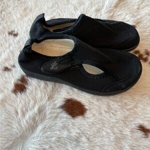 Black Slip-On Comfort Shoes